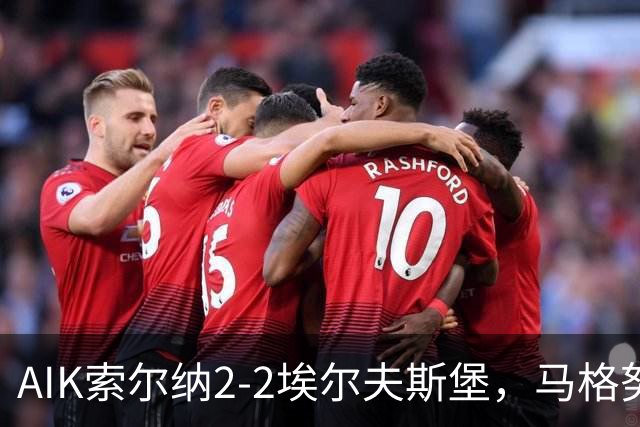 AIK索尔纳2-2埃尔夫斯堡，马格努松首开记录，维克斯特伦扳平比分
